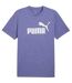 T-shirt Style Logo Ess No.1 Homme Violet Clair Puma-2