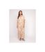 Robe chemise longue motifs ILIAGO - Dona X Lisa-4