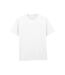 T-shirt Uni Manches Courtes En Coton Adulte Blanc Gildan-1