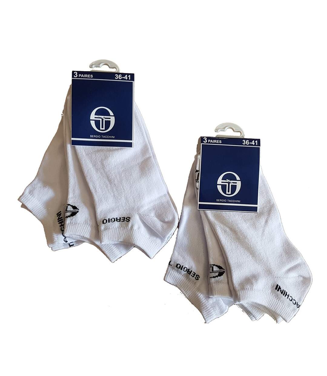 Chaussettes SERGIO TACCHINI Pack de 6 Paires Blanches-2