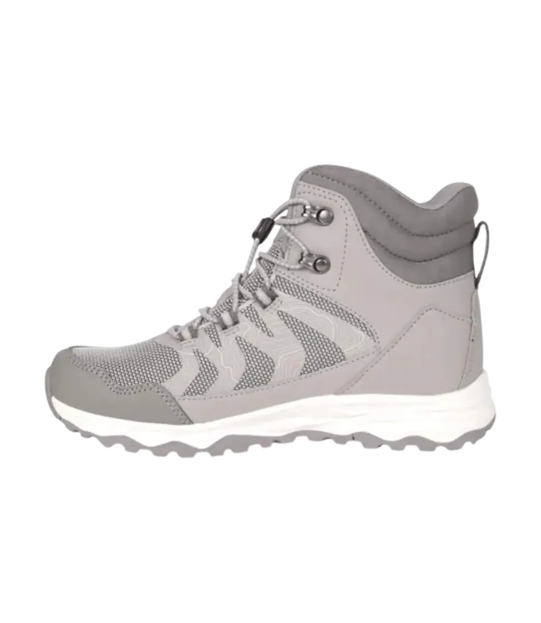 Childrens/kids Track Waterproof Hiking Boots Grey Mountain Warehouse-3