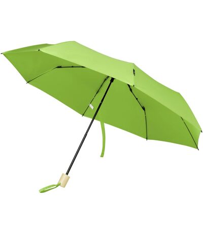 Birgit recycled folding umbrella one size lime green Avenue