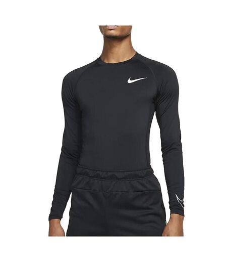 Maillot de compression Noir Homme Nike Tight Top - L