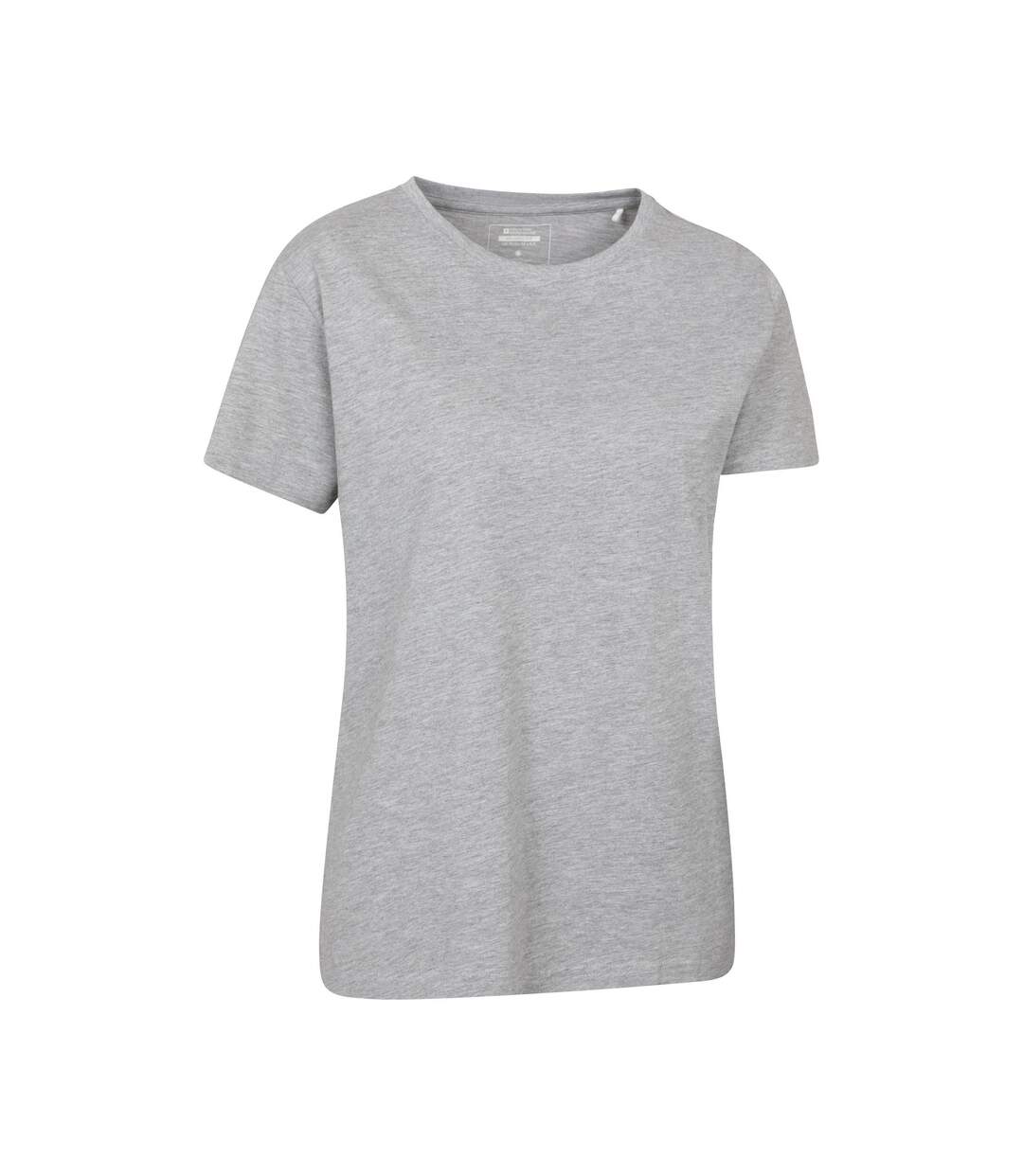 T-shirt basic femme gris clair Mountain Warehouse-4
