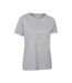 T-shirt basic femme gris clair Mountain Warehouse-4