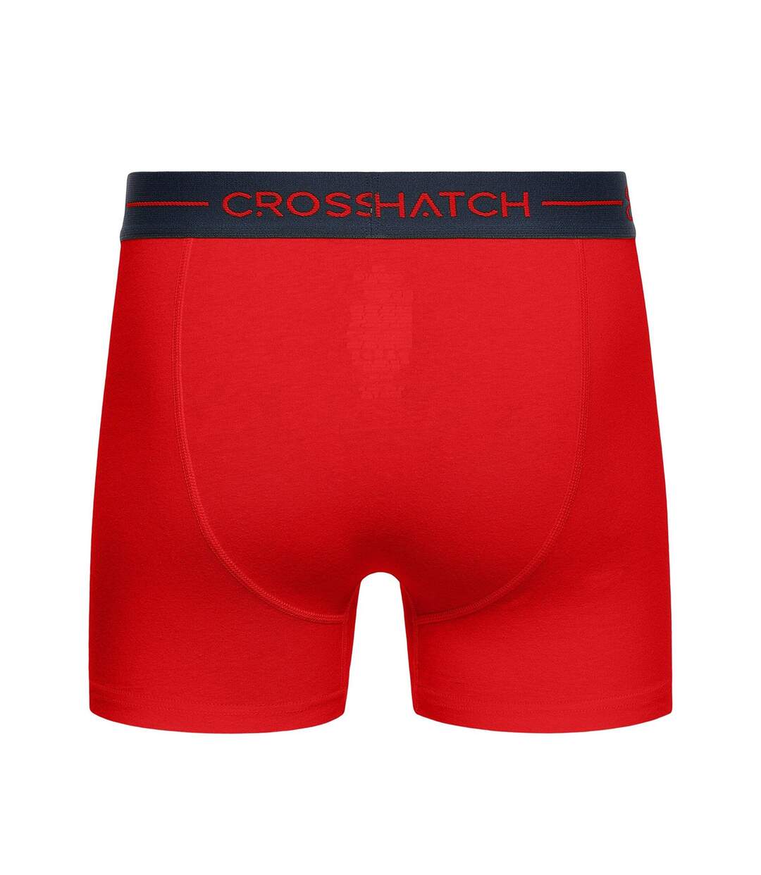 Pack of 3  Mens warbler boxer shorts  red/grey marl/navy Crosshatch-2