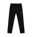 Mens Fleece Jogging Bottoms Black Umbro-1