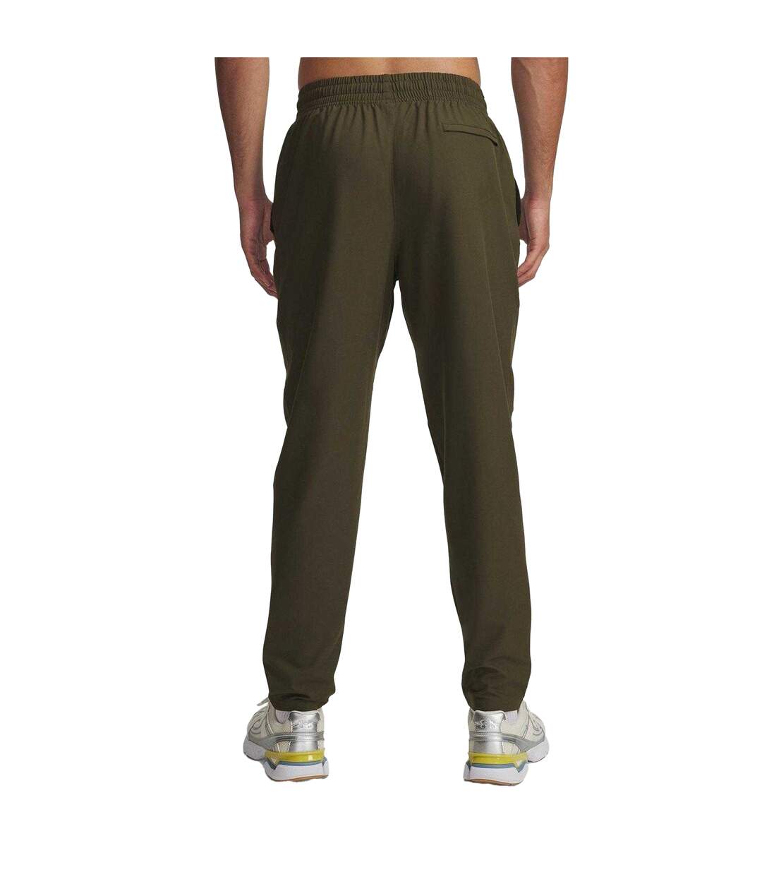 Mens Unstoppable Tapered Slim Tracksuit Bottoms Green Under Armour-3