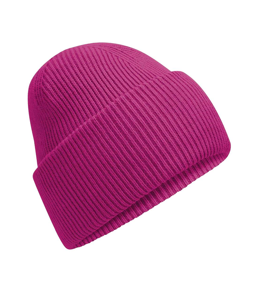 Bonnet Classic Deep Adulte Fuchsia Beechfield-1
