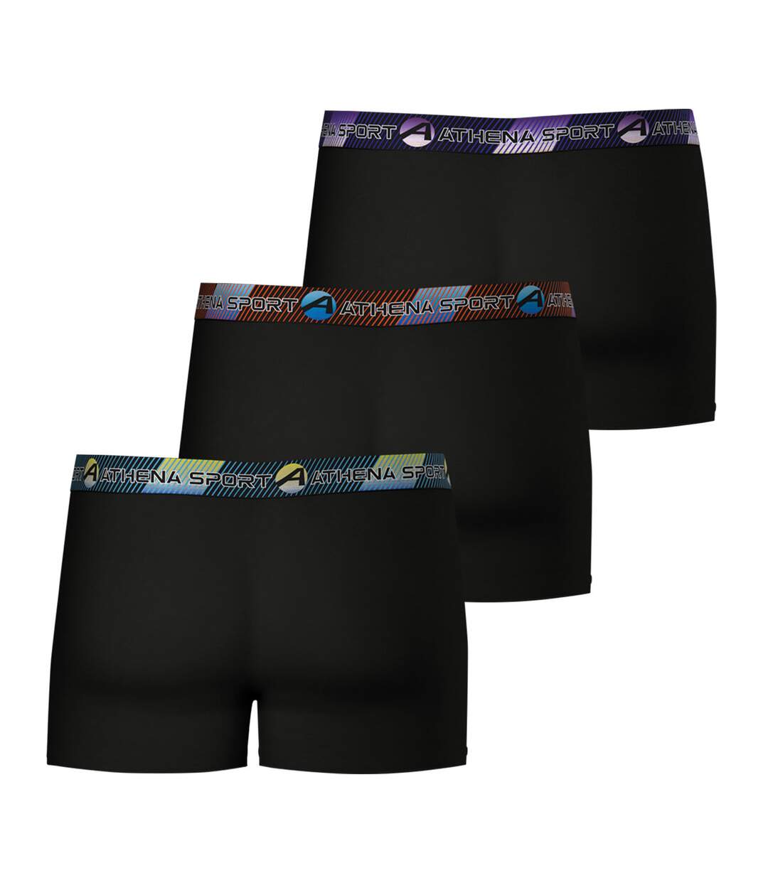 Lot de 3 boxers longs homme Training Dry-4