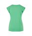 T-shirt Femme Vert Build Your Brand-2
