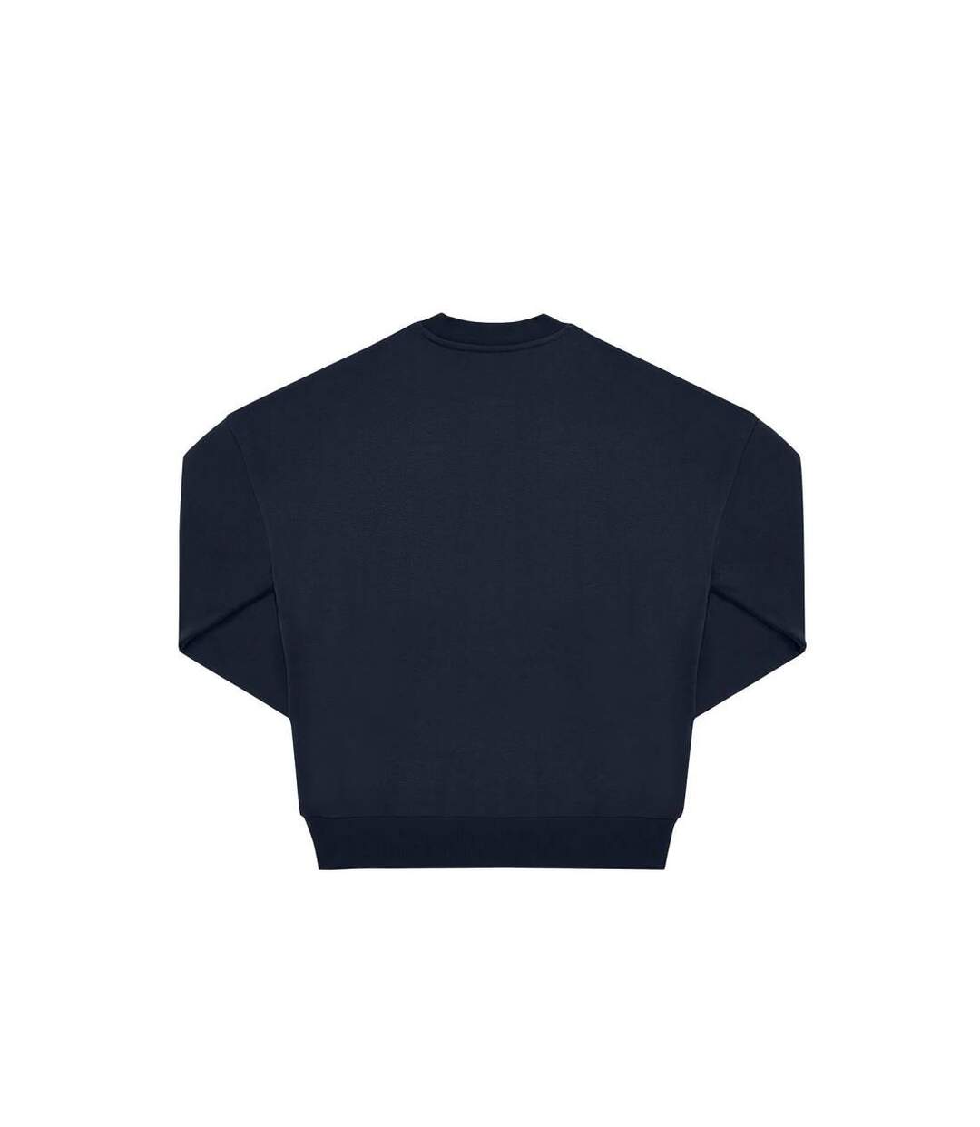 Unisex adult influence crew neck sweatshirt navy B&C-2
