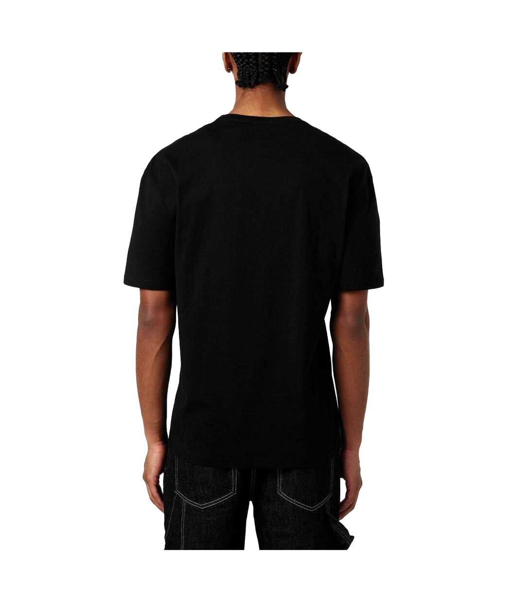 T-shirt Motif/style Logo Homme Noir Hugo-3