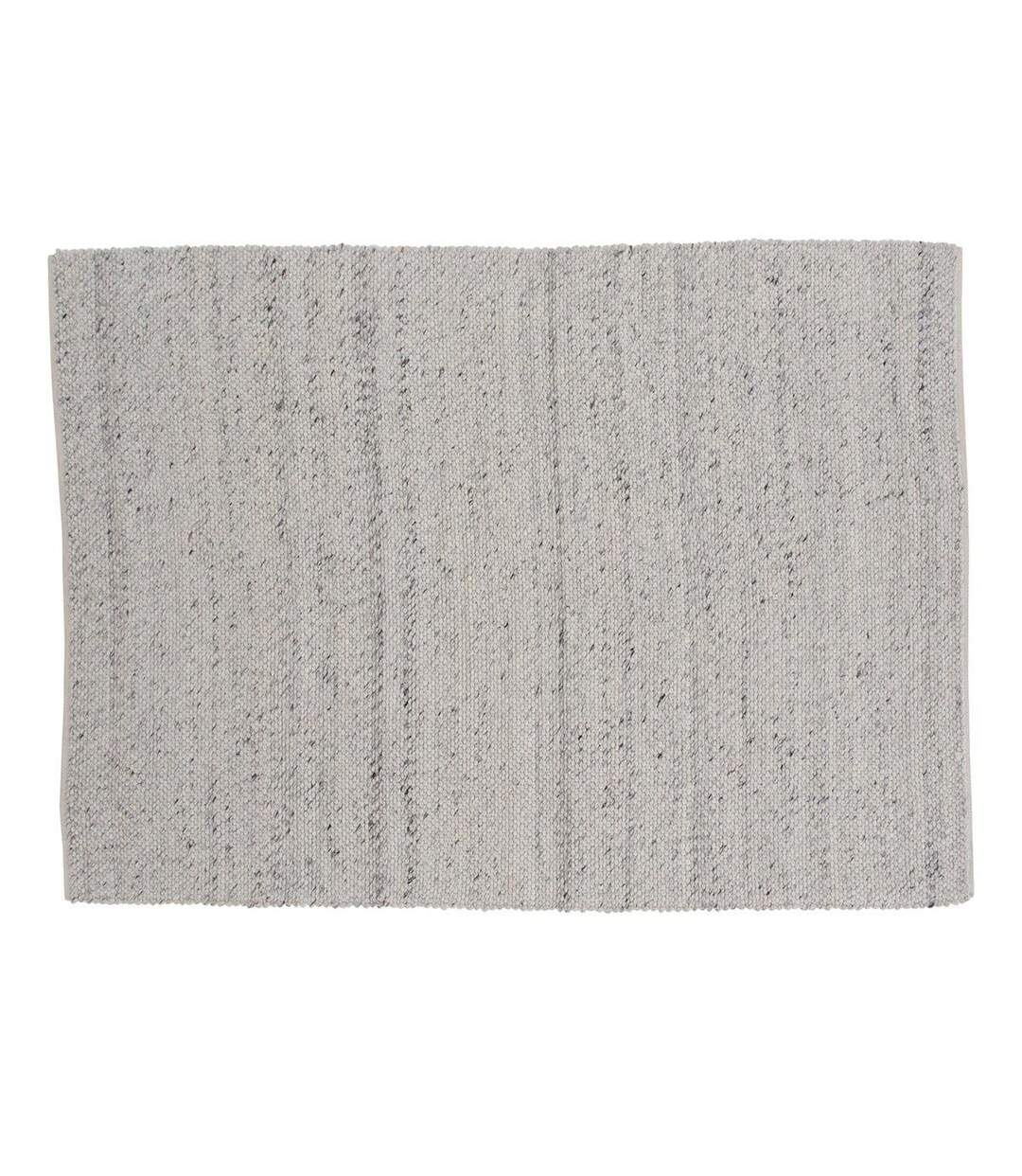 Tapis Déco en Laine Ganga 201x303cm Ivoire-1