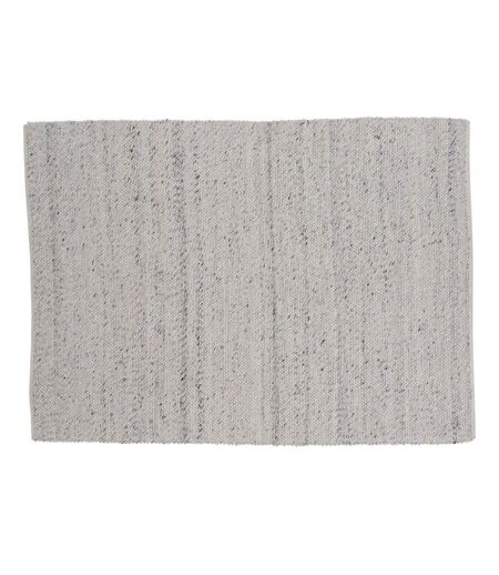 Tapis Déco en Laine Ganga 201x303cm Ivoire