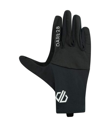 Dare 2B Mens Forcible II Cycling Gloves (Black) (XL)
