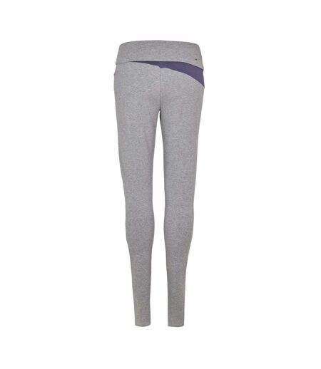 Womens/ladies Relaxed Fit Yoga Pants Grey Puma
