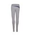 Womens/ladies Relaxed Fit Yoga Pants Grey Puma-2
