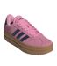 Baskets Court Bold Femme Rose Bleu Marine Adidas-1