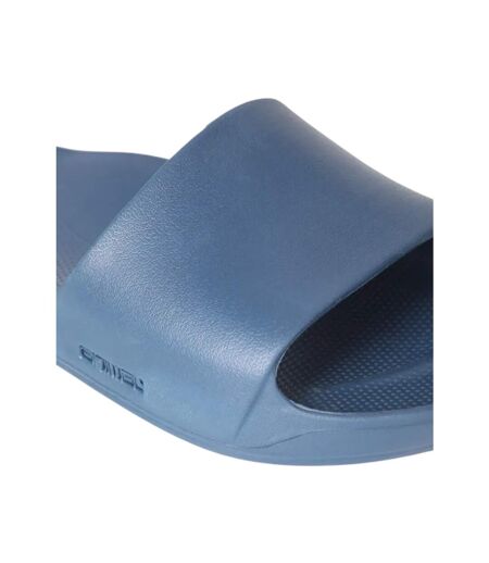 Mens Poolside Sliders Navy Animal