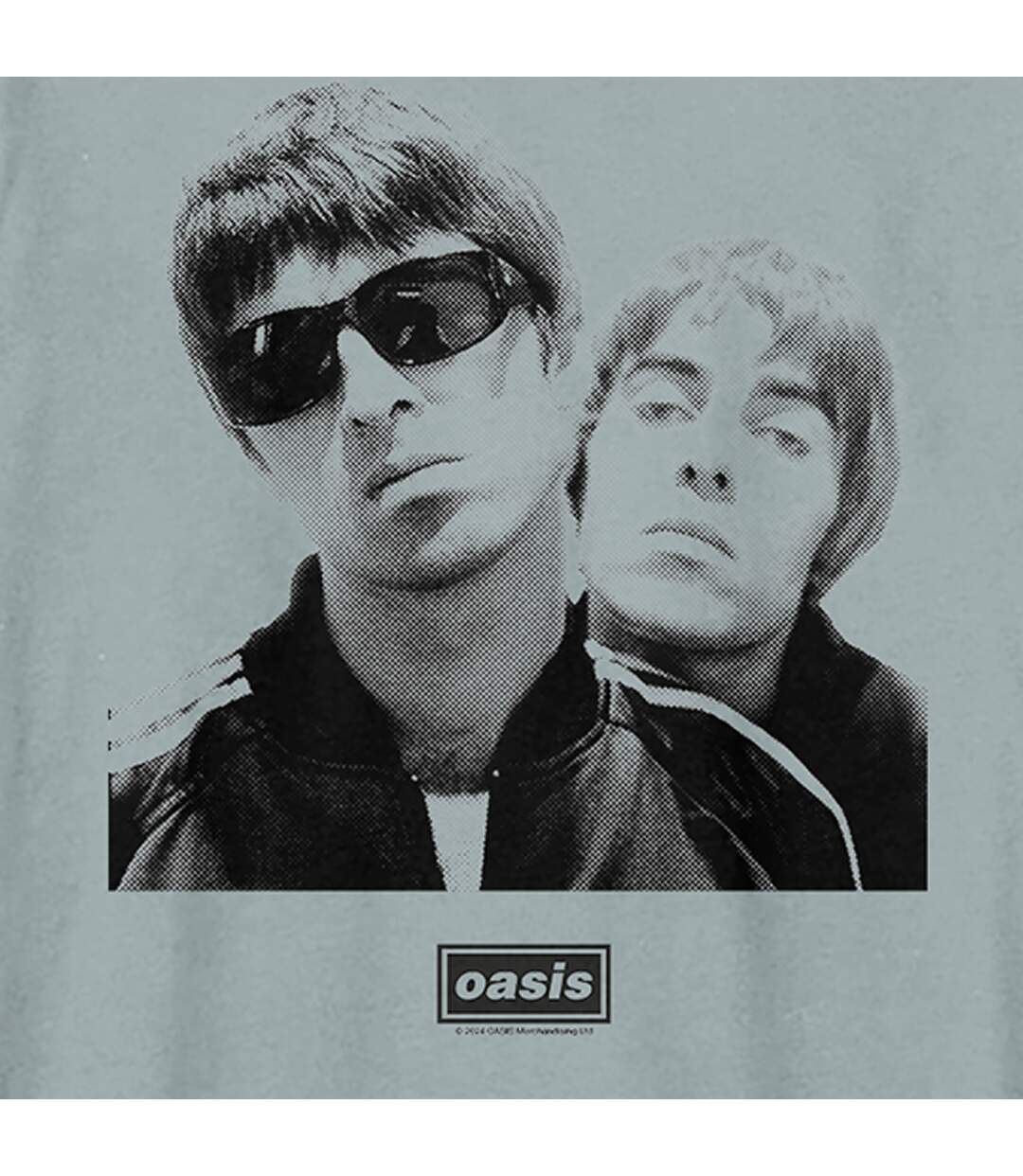 Unisex adult boxed oasis t-shirt strange blue Amplified-2