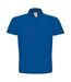 Mens id.001 cotton polo shirt royal blue B&C