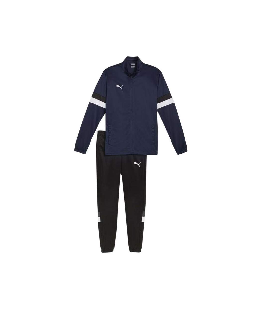 Ensemble De Survêtement Team Rise Homme Noir Bleu Marine Puma-1