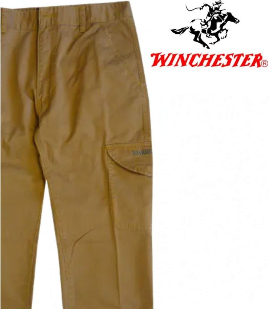 WINCHESTER WILD2C — Pantalon camel : le confort naturel du pur coton-4