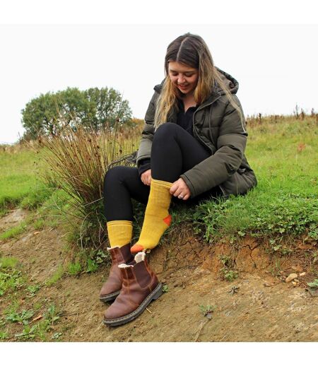 Sock Snob - 6 paires de chaussettes de nuit en alpaga doux pour femme