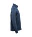 Mens Treeline Quarter Zip Fleece Top Dark Navy Heather Stormtech-3