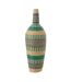 Vase Déco en Jonc Ninon 90cm Bleu-1