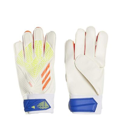 Gants de Gardien Blanc Homme Adidas Predator Edge Training - T11