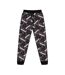 Top Gear Pantalon de détente pour hommes (Noir/Gris) - UTUT1082-1