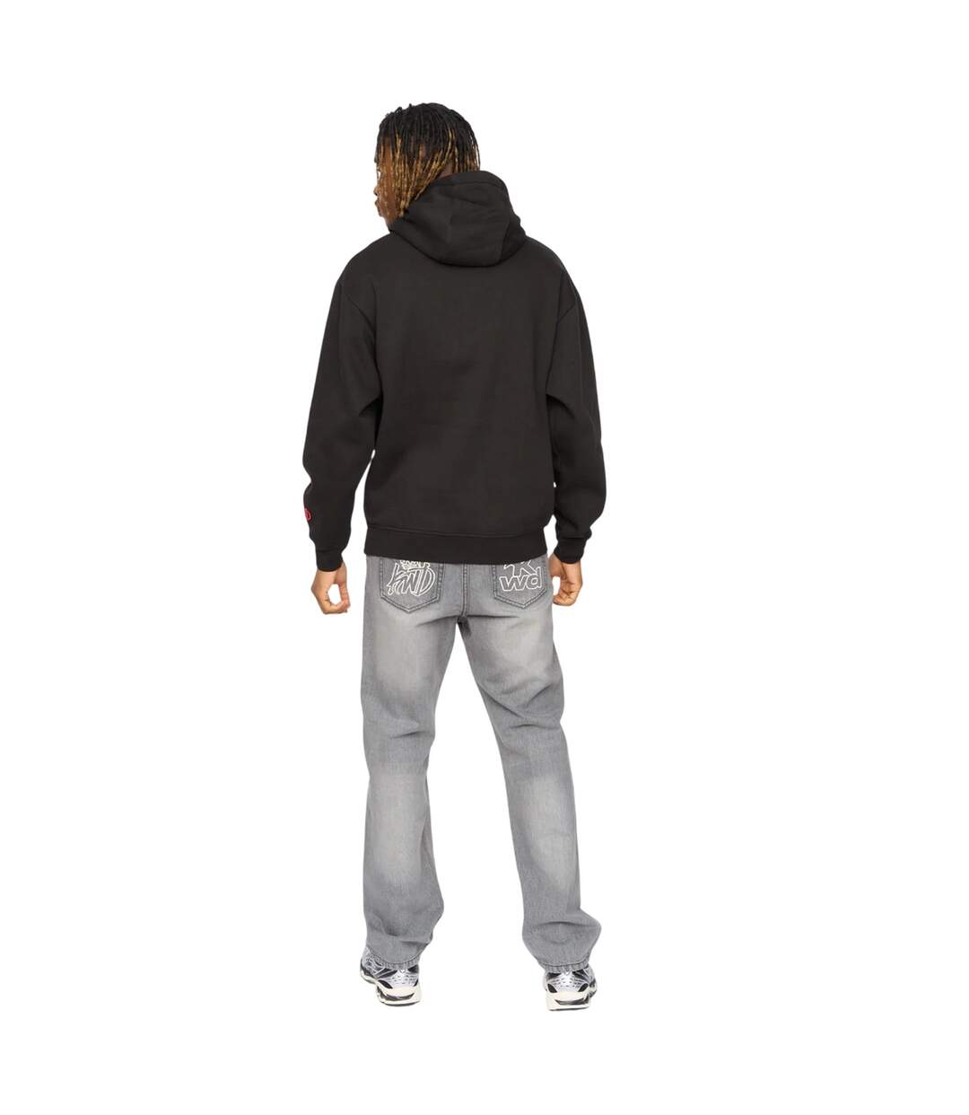 Mens Blessie Hoodie Black Kings Will Dream-3