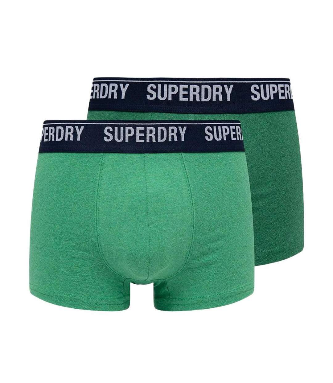 Lot x2 Boxers Vert Homme Superdry M3110346A - M