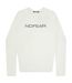 Mens Logo Raglan Long-sleeved T-shirt White No Fear-2