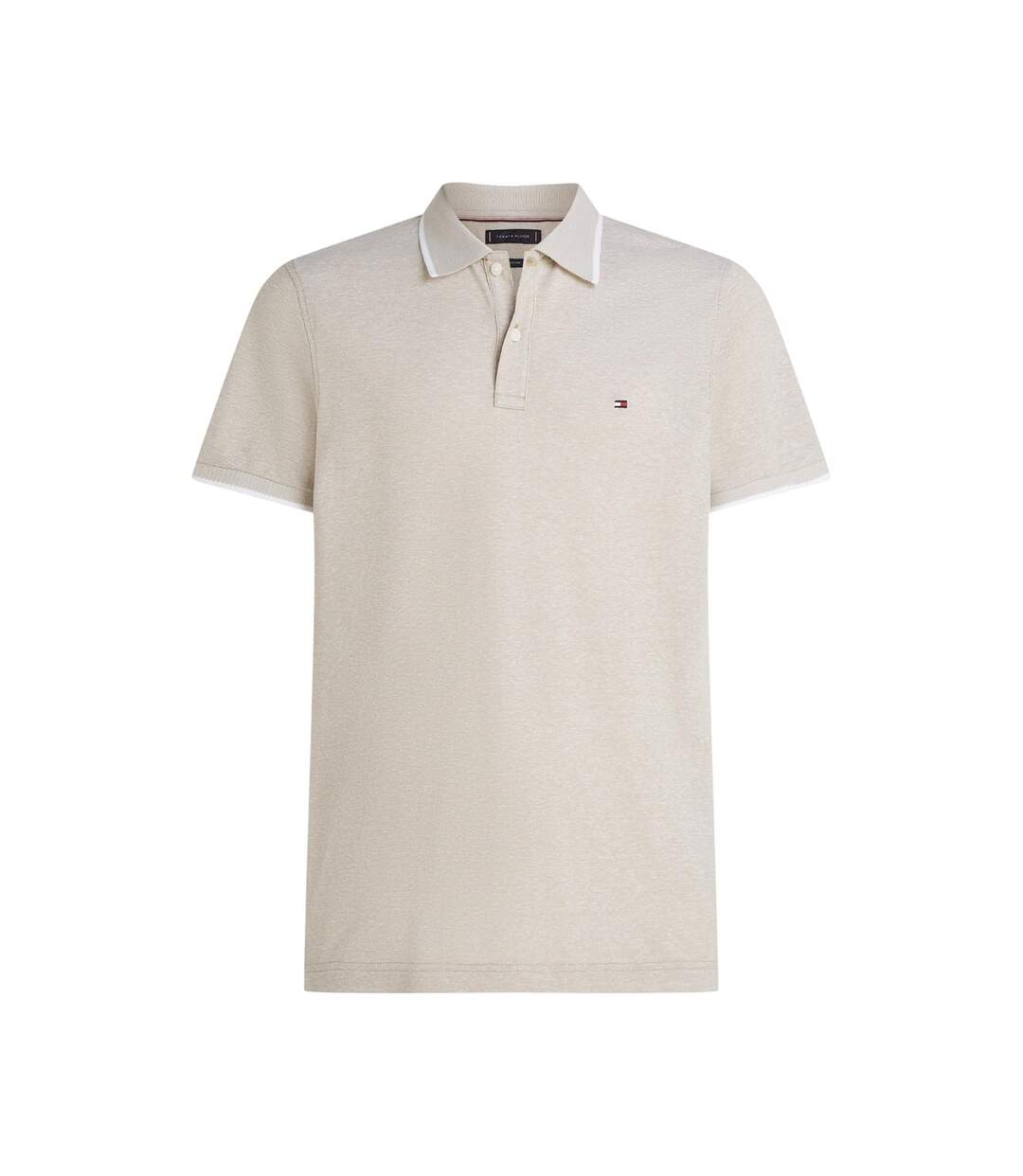 Mens Regular Polo Shirt Sandalwood Tommy Hilfiger-2