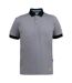 Polo d555 prinstead homme gris/noir Duke