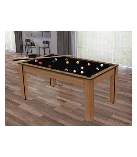 Billard convertible table 6 personnes Texas + pack accessoires Confort