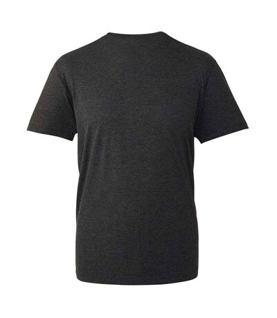 Mens marl organic t-shirt dark grey Anthem