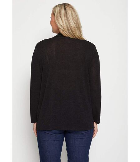 T-shirt maille chaude long effet 2 en 1