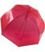 Kimood - Parapluie transparent (Rouge) (Taille unique) - UTPC2671