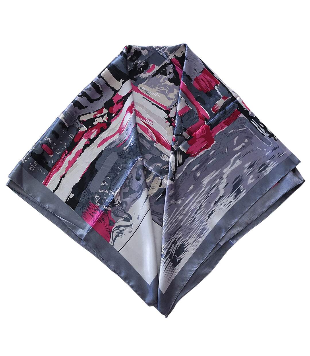 Foulard polysatin LESLIE