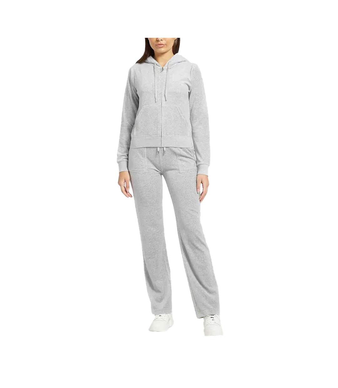 Veste à capuche femme argenté Juicy Couture-3