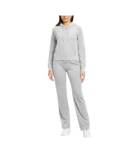 Veste à capuche femme argenté Juicy Couture