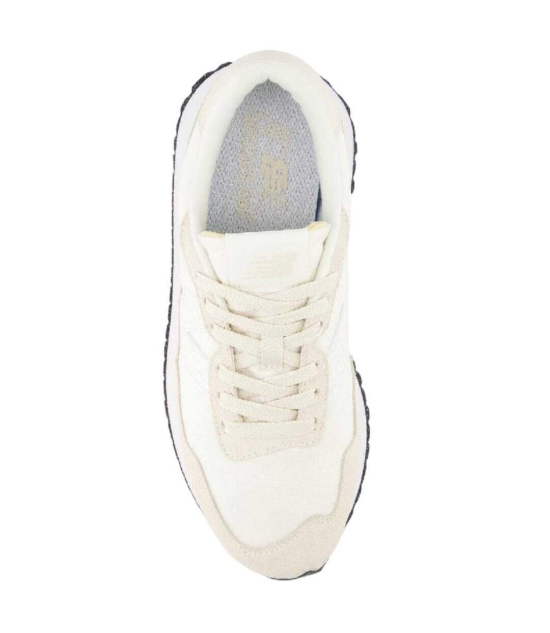 Womens/ladies 237 Classic Logo Suede Flat Trainers Sea Water New Balance-3