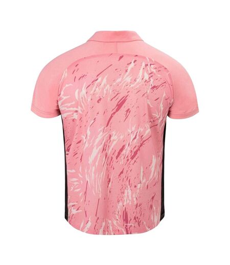 Mens Team Polo Shirt Pink Sondico