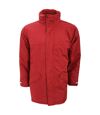 Result Mens Core Winter Parka Waterproof Windproof Jacket (Red) - UTBC901