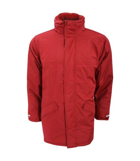 Result Mens Core Winter Parka Waterproof Windproof Jacket (Red)