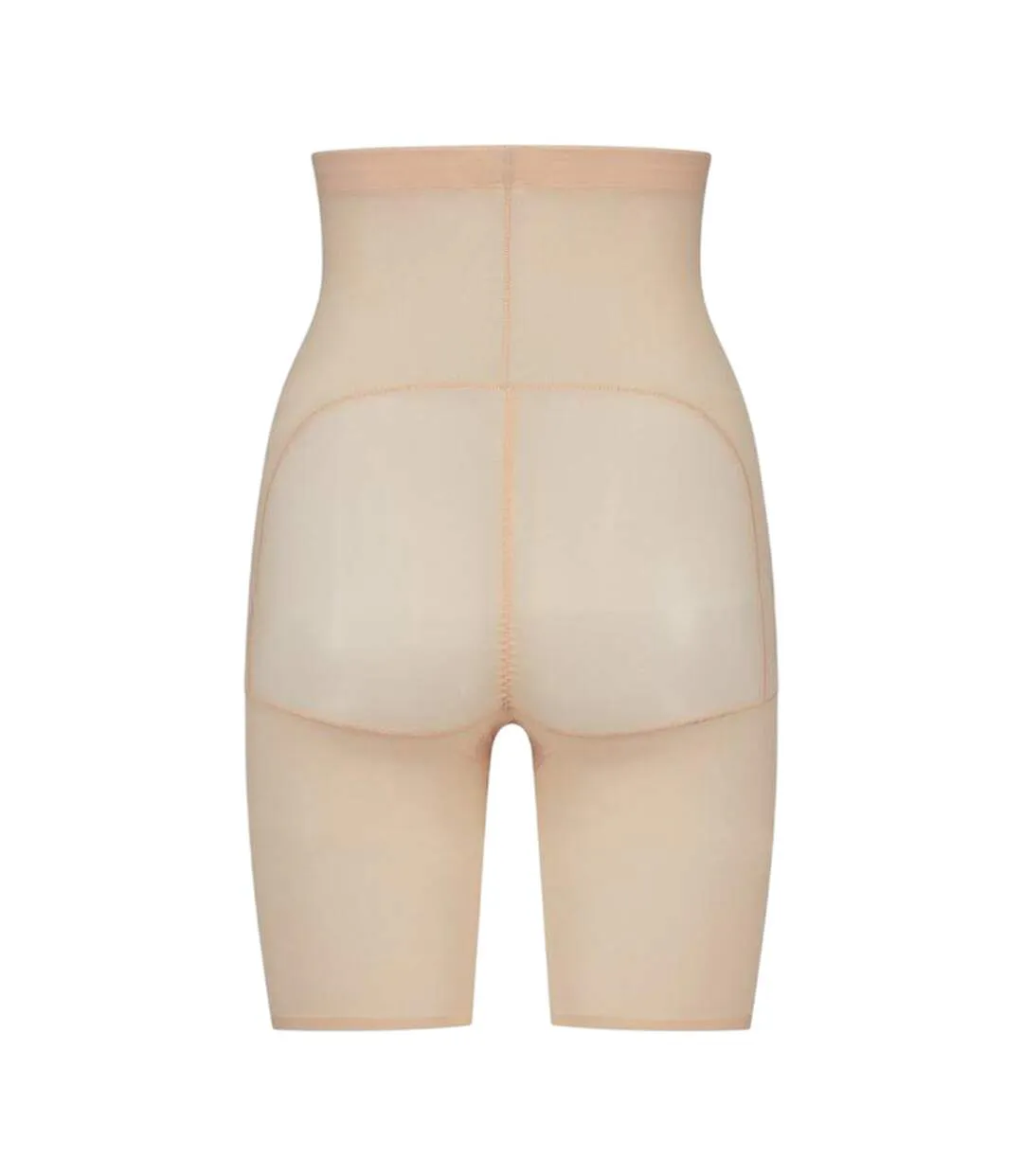 Short Gainant Motif/style Sans Coutures Femme Beige Bye Bra-3